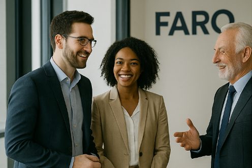 Equipo Faro Group en oficina